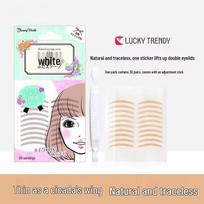 Lucky Trendy Invisible Nude Lace Double Eyelid Tape white