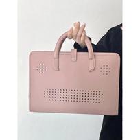 Pink Computer Bag Laptop Protective Case Computer Protective Case Daily Work Commuter Laptop Bag Female Small size: 14inch rožinė