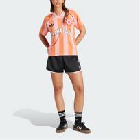 Adidas dryžuoti gėlių puošti marškinėliai KC0673 A/2XS beige