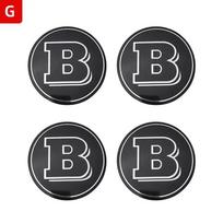 56mm 60mm 65mm 75mm Automobilio rato centrinio dangtelio emblema Lipdukas Mercedes Benz W204 W205 W212 W213 W221 W177 W246 GLA GLC CLA A vjsr10 56mm gray