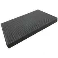Plaid Sponge Foam Mesh Sponge Block Packing Box Filling Shock Absorbing Lining High Density Plaid Sponge Box Lining gray