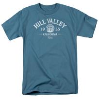 Back To The Future Hill Valley 1955 T-Shirt Sizes S-4XL NEW L gray