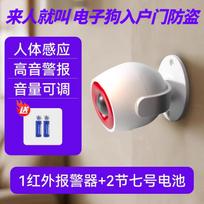 Infrared Motion Sensor Alarm,Home Intrusion Detector,Human Body Detection Anti-Theft Security System,Electronic Guard Dog purple