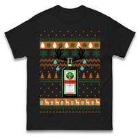 Jagermeister Deer Christmas T Shirt Tshirt Mens Womens Unisex Tops Tees S brown