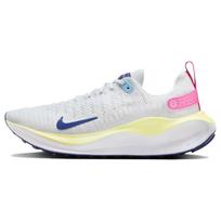 Nike ReactX Infinity Run 4 Fotoninis dulkių Karališkos rožinės spalvos Moteriški sportbačiai Balti Saturno aukso Giliai karališkos mėlynos spalvos DR2670-009 38 white