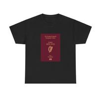 Irish Passport - T-Shirt XXL brown