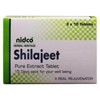 NIDCO Herbal Heritage Original Shilajit/Shilajeet Tablet - 30 Tablets