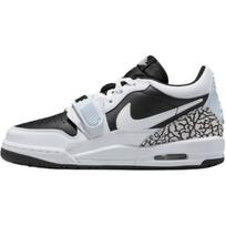 Jordan Legacy 312 žemi krepšinio bateliai Balti Juodi Unisex CD9054-111 35.5 balta