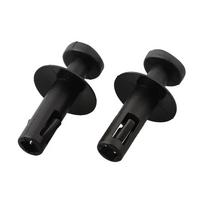 For Buick Encore Chevy Trax Tracker 13-19 Parcel Shelf String Pivot Holder Clips black