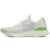 Nike Epic React Flyknit 2 Light Silver Lime Blast Women's Sneakers BQ8927-005 44.5 white