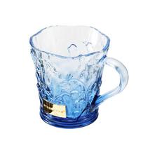 Starbucks Lily of the Valley Glass Cup white
