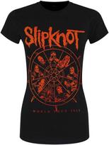 Women's Slipknot The Wheel T-Shirt, Black, Large S juoda