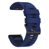 QuickFit 22mm 26mm Silicone Watch Strap for Garmin Fenix 8 Pro 8 E 7X 7Pro/Instinct 2X/Enduro 3/Tactix 8 Replacement Watch bands QuickFit 22mm black