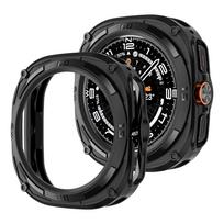 PC Case for Samsung Galaxy Watch 7 Ultra 47mm Accessories Hard Hollow Frame Protective Bumper for Galaxy Watch Ultra 47 mm cover Galaxy watch ultra