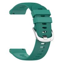 Silikoninė apyrankė skirta TicWatch Pro 3 Ultra GPS/2020 GTH 2 S2 E 2 E3 GTX GTW, 20mm 22mm sportinė keičiama apyrankė 1pcs 20mm pušies žalios spalvos