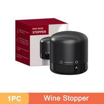 Reusable Vacuum Wine Stopper Leak Proof Bottle Sealer Wine Preserver Plug for Red Wine Bottle Kitchen Bar Accessories brown