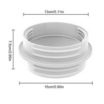 Air Conditioner Hose Adapter Portable AC Coupler Universal Hose Reducer Split Vent Conditioning Drain Screen Exhaust Connector Universal