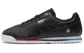 PUMA Bmw Mms Roma Low Top Running Shoes Black/White 306638-01 39