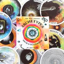 Wild Unknown Archetypes Tarot Angliški stalo žaidimai Būrimų prognozavimo žaidimai orange