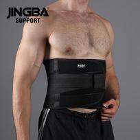 Dorrella JINGBA Custom Logo Adjustable Waist Trainer Trimmer Belt Double Adjustable Straps Spandex Nylon Material Size XL Model Xxl pilka spalva