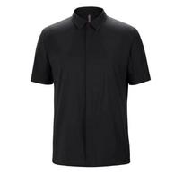 Arcteryx Metre Polo Short Sleeve Solid Shirt Men shirts 29216 M black