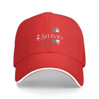 Stelvio Pass Italian Flag  Design Baseball Cap custom Hat Hat Luxury Brand Christmas Hat Boy Womens red