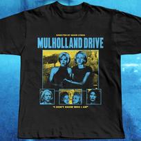 Mulholland Drive TShirt David Lynch 2001 NeoNoir Naomi Watts Laura Harring Criterion Film Season Unisexs TShirt Black Tee 4XL black