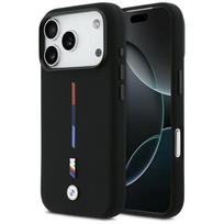 BMW MagSafe silikoninis dėklas iPhone 17 Pro – juodas