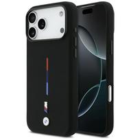 BMW M MagSafe silikoninis dėklas iPhone 17 Pro Max – juodas