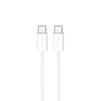 Puro TPE 25W USB-C - USB-C 3m laidas - baltas