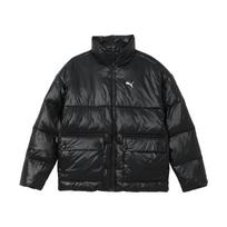 PUMA Men's Stand Collar Puffer Jacket Black 687432-01 M black