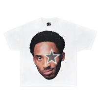 Kobe Star Boxy Unisex T-Shirt, oversized, graphic Unisex T-Shirt XL black