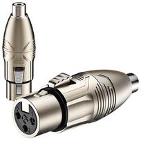 Adapter Przejściówka - Xlr Żeński - Gniazdo Rca Cinch Roxtone Ra2Xfpf