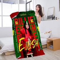 Hit Me Hard And Soft B-Billie-S Microfiber Printed Beach Towel Mountain Climbing Yoga Beach Swimming Running Absorbent Towel Cotton 30x60cm black