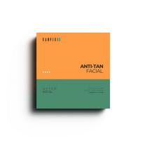 Kanpeki Anti-Tan Facial Kit - 4-Step Skincare Ritual for Tan Removal, Skin Brightening, Hydration, Soothing Sun-Stressed Skin & Boosting Natural Gl orange