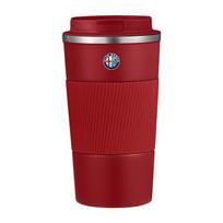 Automobilio termosinė puodelis Nerūdijančio plieno kavos puodelis Daugkartinis kavos puodelis Alfa Romeo 159 147 Giulietta Stelvio 4C MITO GT QF4 brown