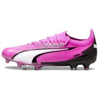 PUMA Ultra Ultimate AG Dirbtinės dangos FG Kietos dangos futbolo bateliai Unisex Rožiniai Juodi 107744-01 43 juoda