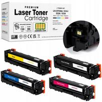 Tonerio kasetės HP 205A su mikroschema CF530 CMYK, 4 vnt., m154 m180 m181fw