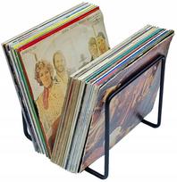 Vinilinės plokštelės stovas, talpina apie 50 plokštelių