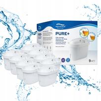 Vandens filtrų kasetės Aqualogis Pure+ Dafi Unimax Brita Maxtra+ ąsočiams, 9 vnt.