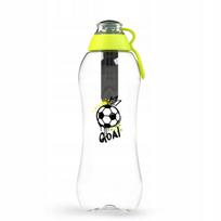 Vandens butelis su filtru Dafi SOFT 0,7 l, geltonas, 2 anglies filtrai LEGEND