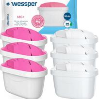 Magnio Aquamax MG+ filtras, 3 vnt., vandens kasetės Brita Dafi ąsočiui, 3 vnt.