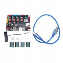 Graviravimo staklių valdymo plokštė DC12V 24V 10A 4 KC, 4 vnt.