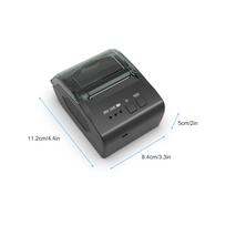 Nešiojamas 58mm mini terminis USB BT HU spausdintuvas