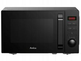 Mikrobangų krosnelė AMICA MMF20E3GB 700W 25,5 cm 20L juoda