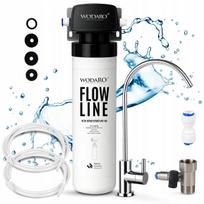 Vandens filtras po kriaukle WODARO FLOWLINE 4in1 su čiaupu, ultrafiltracija