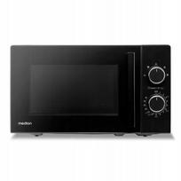 Mikrobangų krosnelė ROOMY GOOD 800W 20L su laikmačiu, atitirpinimu, LCD, juoda