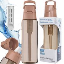 Vandens filtro butelis Dafi Solid 0,7 Mocha Mousse Cappuccino