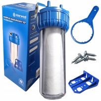 Filtravimo korpusas su 3/4'' jungtimi, putų filtru ir rankenėle