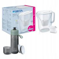 Vandens filtravimo ąsotis BRITA Style Essential XL baltas su 3 kasetėmis, Active buteliukas